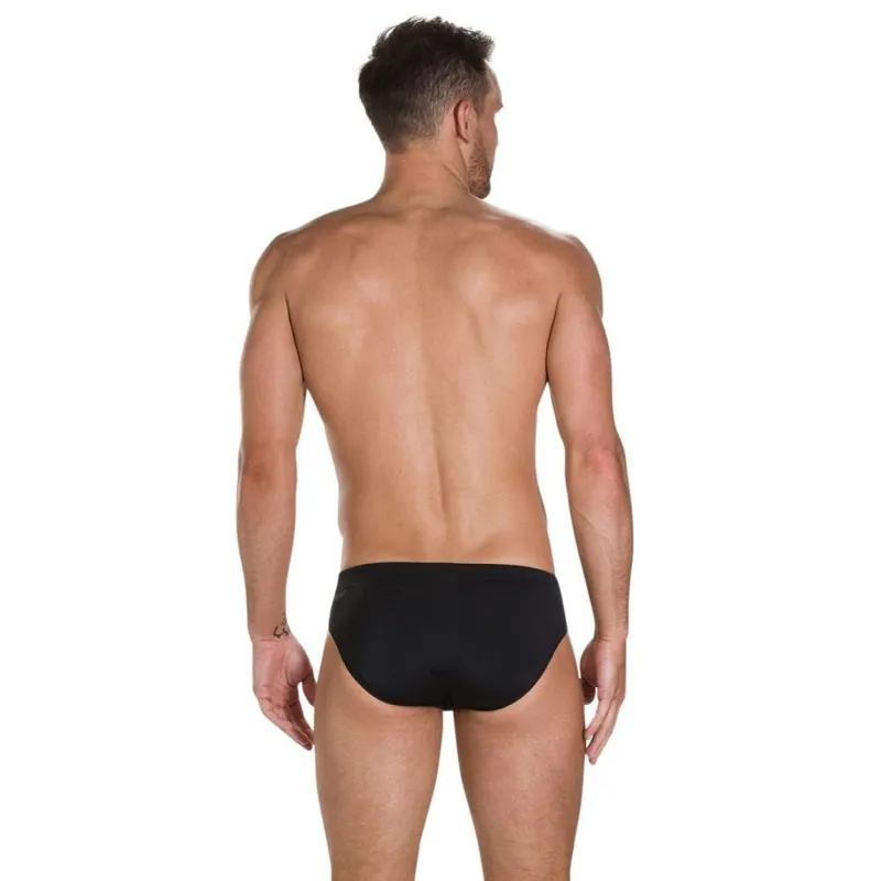 Speedo Placement Digital 7cm Brief - Black/Red 30-3